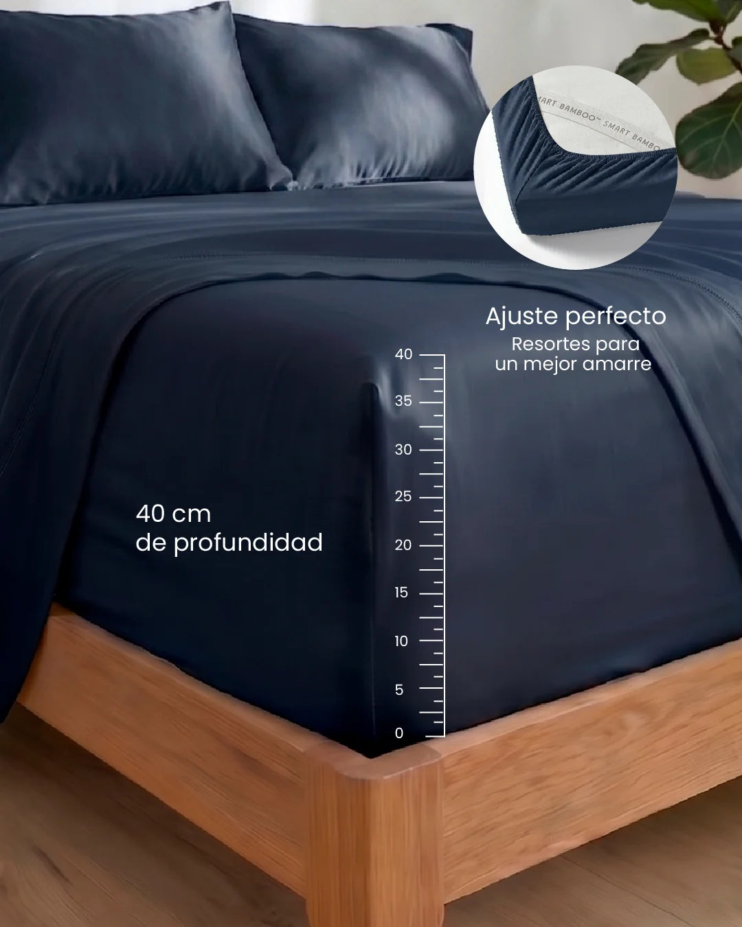 Juego de Sábanas 100% Bamboo