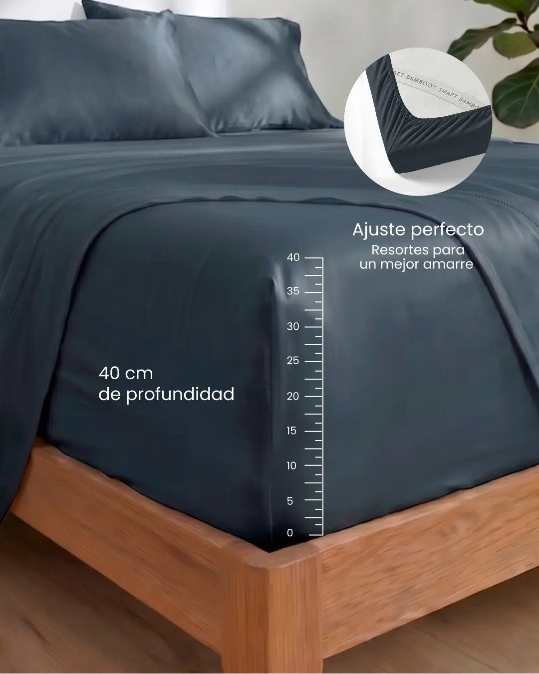 Juego de Sábanas 100% Bamboo