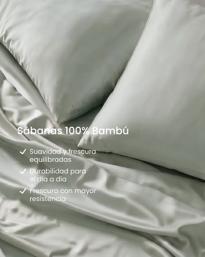 Juego de Sábanas 100% Bamboo
