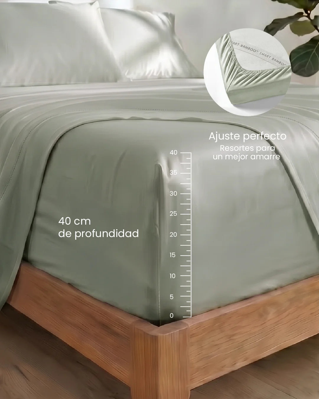 Juego de Sábanas 100% Bamboo