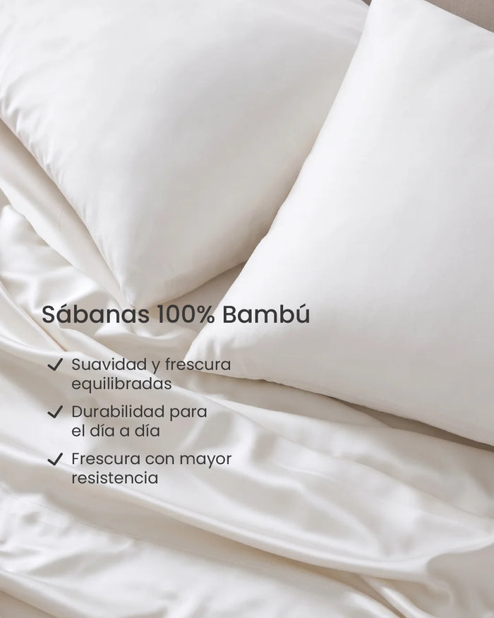 Juego de Sábanas 100% Bamboo