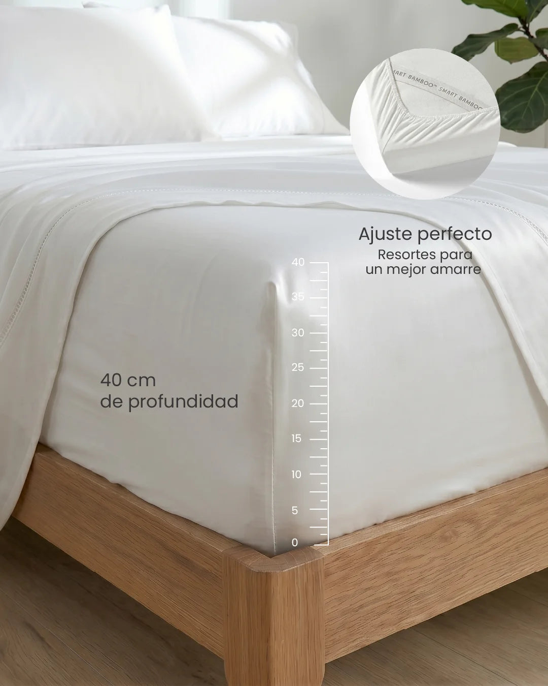 Juego de Sábanas 100% Bamboo