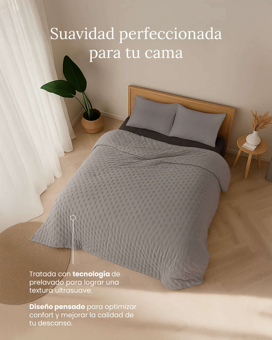 Colcha Bliss - Smart Bamboo 